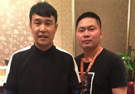 广州韦德1946与明星合影