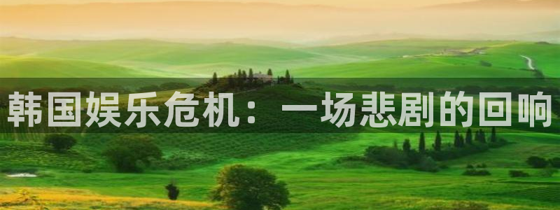 韦德1946最新网站：韩国娱乐危机：一场悲剧的回响